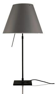 Luceplan - Costanza Lampa Stołowa ze Ściemniaczem Czarno/Concrete Grey
