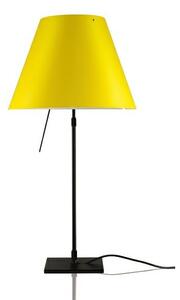 Luceplan - Costanza Lampa Stołowa ze Ściemniaczem Czarno/Smart Yellow Luceplan