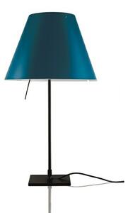 Luceplan - Costanzina Lampa Stołowa Czarno/Naftowa Blue