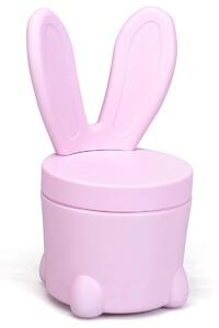 Plastikowe krzesełko dla dzieci w kształcie królika 34,5 x 33 x 32 cm