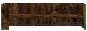 Półka ścienna, przydymiony dąb, 100x35x30,5 cm