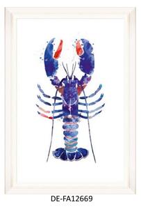 | SPRAWDŹ RABAT W KOSZYKU ! Obraz Watercolor Lobster II 70x100 DE-FA12669 MINDTHEGAP DE-FA12669