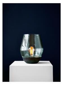 New Works - Bowl Lampa Stołowa Verdigrised Copper/Light Green Glass