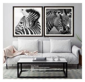 | SPRAWDŹ RABAT W KOSZYKU ! Obraz Zebra Couple 70x70 DE-FA12282 MINDTHEGAP DE-FA12282