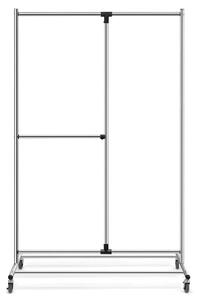 Regulowany wieszak na ubrania 115,5 x 48,5 x 188,5 cm
