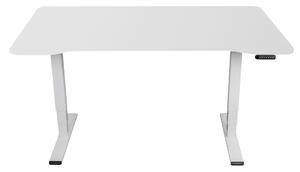 Elektryczne biurko z regulacją wysokości 160x80 białe ERGO Spacetronik SPE-O226AW Magnus