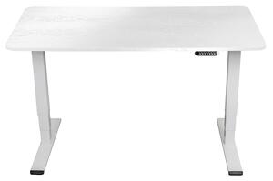 Elektryczne biurko z regulacją wysokości 160x80 biała alaska Spacetronik SPE-O226AW Magnus