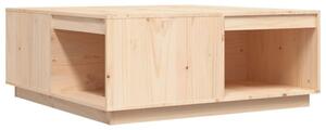 Stolik kawowy, 100x101x40,5 cm, lite drewno sosnowe