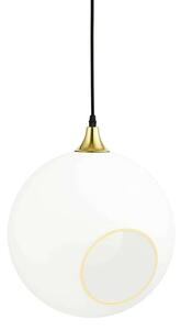 Design By Us - Ballroom Lampa Wisząca XL Snow White ze Złotym Gniazdem Żarówki