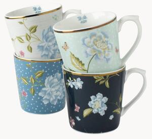 Komplet kubków z porcelany Heritage Collectables, 4 elem