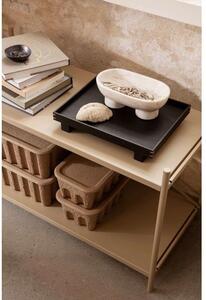 Ferm LIVING - Bon Wooden Tray Small Bl. Stained Oak