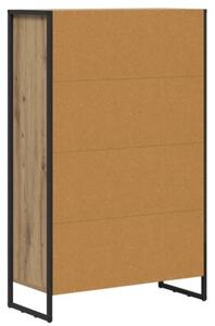 Szafka na książki dąb rzemieślniczy 99,5 x 30 x 108,5 cm