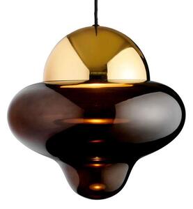 Design By Us - Nutty XL Lampa Wisząca Brown/Gold