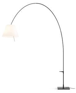 Luceplan - Lady Costanza Lampa Podłogowa ze Ściemniaczem Biało/Czarna Luceplan