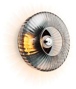 Design By Us - New Wave Optic Lampa Ścienna XL Smoke/Silver