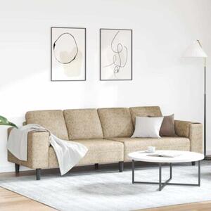 Nowoczesna sofa do salonu w kolorze jasnoszarym - elegancja i komfort dla 4 osÃ³b