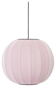Made By Hand - Knit-Wit 45 Round Lampa Wisząca Light Pink