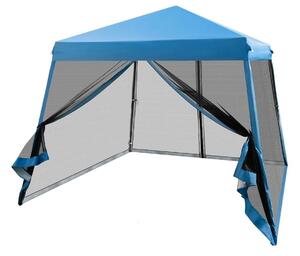 Namiot ogrodowy pawilon z moskitierą 300 x 300 x 237-255 cm