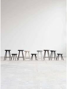 Mater - Low Stool H47 Dark Stained Beech