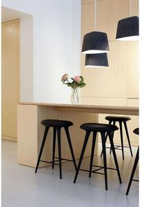 Mater - High Stool H74 Black Stained Oak