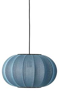 Made By Hand - Knit-Wit 45 Oval Lampa Wisząca Blue Stone Made By Hand