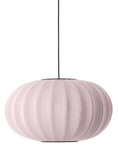 Made By Hand - Knit-Wit 57 Oval Lampa Wisząca Light Pink