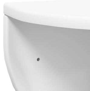 Nowoczesna biała półka ścienna z materiału drewnopochodnego - minimalistyczny design do salonu, sypialni i biura