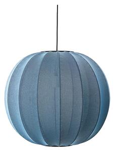 Made By Hand - Knit-Wit 60 Round Lampa Wisząca Blue Stone