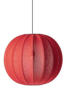 Made By Hand - Knit-Wit 60 Round Lampa Wisząca Maple Red
