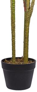 Dekoracyjna sztuczna roślina doniczkowa zielona wysoka 147 cm Dracaena Anita Beliani