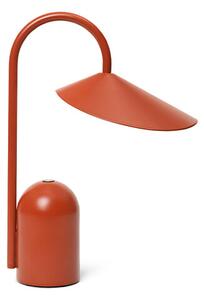 Ferm LIVING - Arum Portable Lampa Stołowa Oxide Red ferm LIVING