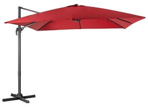 Parasol tarasowy 3m z obrotem 360° bordowy