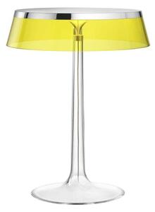 Flos - Bon Jour T Lampa Stołowa Chrom/Żółta Flos