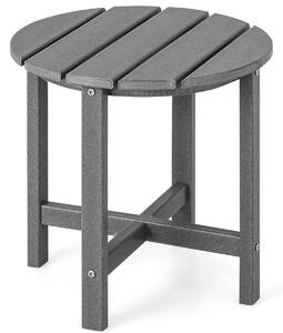 Mały stolik ogrodowy o średnicy 46 cm szary