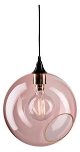 Design By Us - Ballroom XL Lampa Wisząca Pink z Czarnym Gniazdem Żarówki