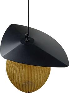 GUBI - Satellite Lampa Ogrodowa Lampa Wisząca Ø22 Mustard Gold/Black GUBI