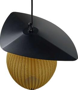 GUBI - Satellite Lampa Ogrodowa Lampa Wisząca Ø27 Mustard Gold/Black GUBI
