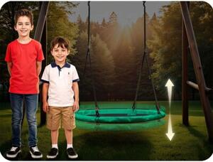 Huśtawka bocianie gniazdo Neo-Sport Swingo 110 cm
