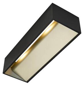 SLV - Logs In L Lampa Ścienna LED Dim. Black/Brass