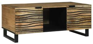 Stolik kawowy brÄ zowy i czarny 100 x 54 x 40 cm