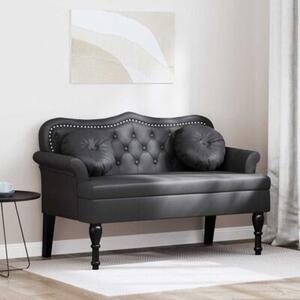 Ławka chesterfield z ekoskóry - elegancka i funkcjonalna