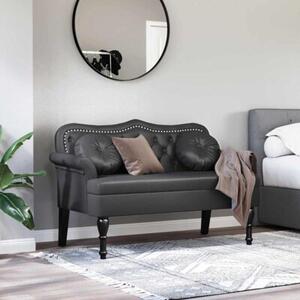 Ławka chesterfield z ekoskóry - elegancka i funkcjonalna
