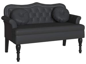 Ławka chesterfield z ekoskóry - elegancka i funkcjonalna