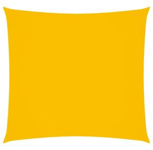 Kwadratowy żagiel ogrodowy, tkanina oxford, 3,6x3,6 m, żółty