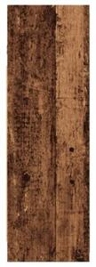 Szafka z lustrem, stare drewno, 62,5x20,5x64 cm