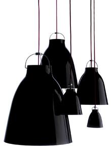 Fritz Hansen - Caravaggio P2 Lampa Wisząca Black Black 3m