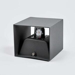 Lucande - Evie LED Ogrodowe Lampa Ścienna Dark Grey