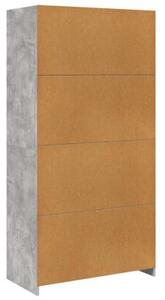 Szafa, szaroÅÄ betonu, 100x50x200 cm, materiaÅ drewnopochodny