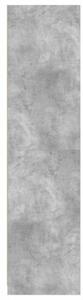 Szafa, szaroÅÄ betonu, 100x50x200 cm, materiaÅ drewnopochodny