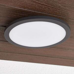 Lucande - Malena LED Ogrodowe Lampa Sufitowa w/Sensor Dark Grey